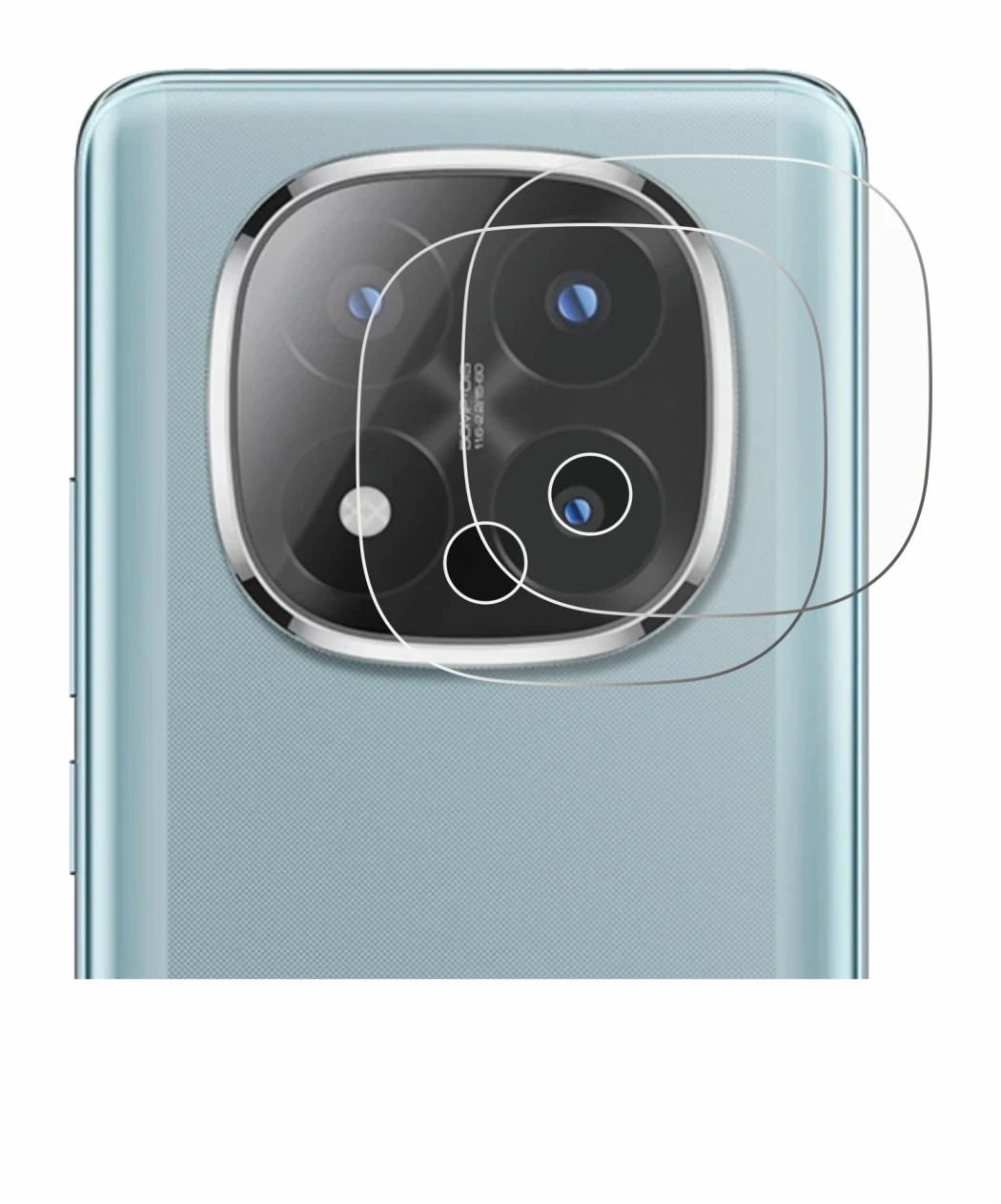 Immagine del dispositivo Xiaomi Redmi Note 14 Pro Plus (SOLO Fotocamera) con un'ampia varietà di protezioni per lo schermo.