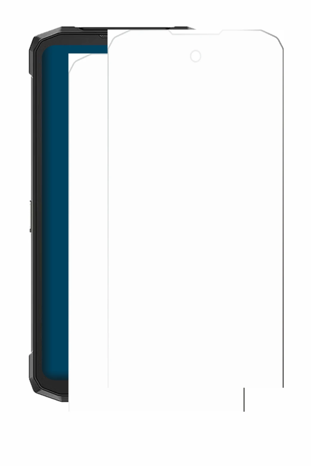 Immagine del dispositivo Doogee Fire 6 Power con un'ampia varietà di protezioni per lo schermo.