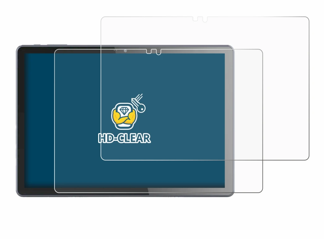 Immagine del dispositivo VALE V10E-LTE con un'ampia varietà di protezioni per lo schermo.