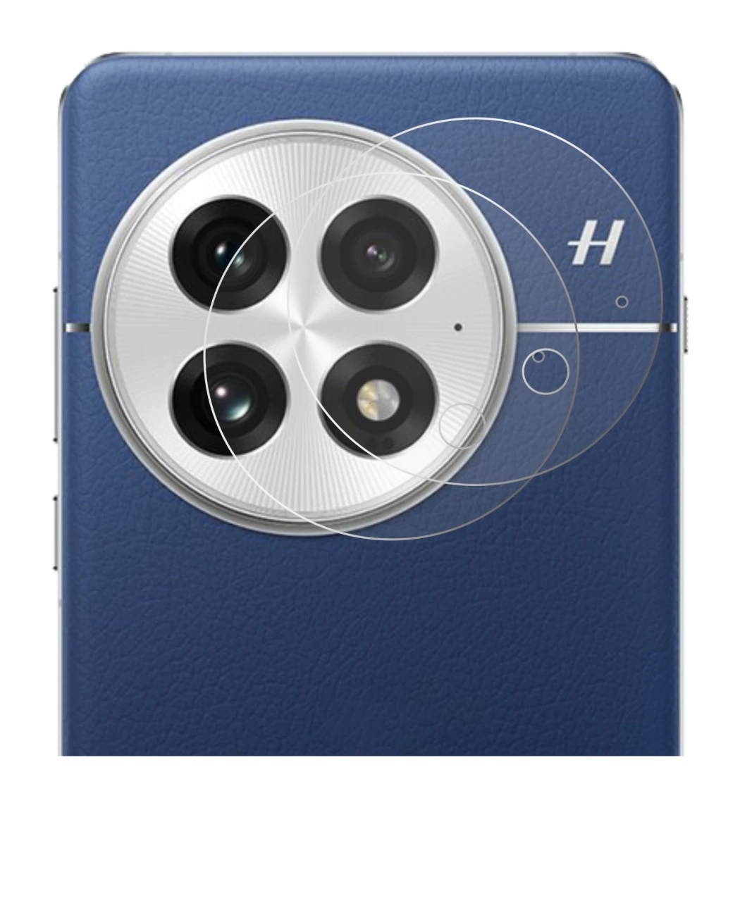 Immagine del dispositivo OnePlus 13 (SOLO Fotocamera) con un'ampia varietà di protezioni per lo schermo.