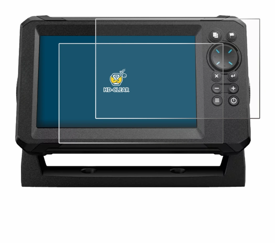Immagine del dispositivo Lowrance Eagle 7 con un'ampia varietà di protezioni per lo schermo.