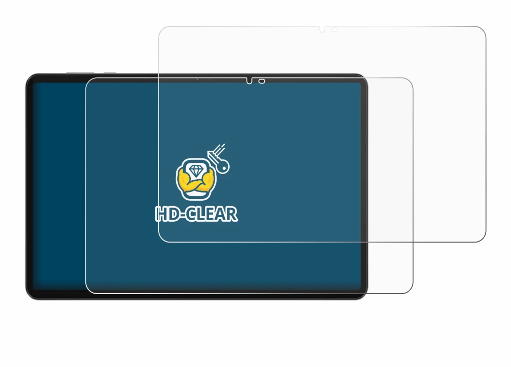 Immagine del dispositivo Honor Pad X9a con un'ampia varietà di protezioni per lo schermo.