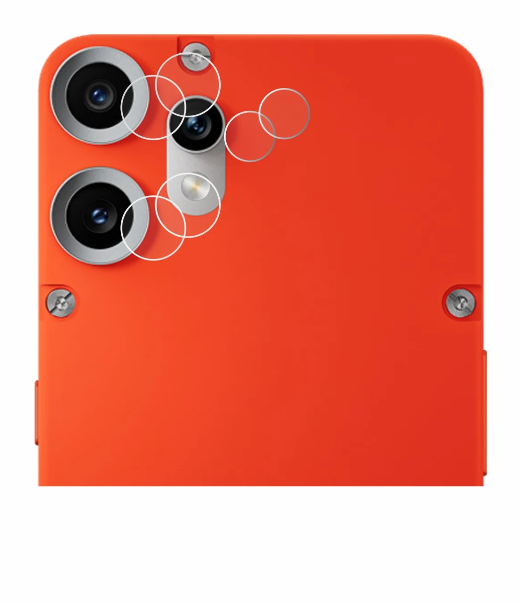 Immagine del dispositivo Nothing CMF Phone 2 Pro (SOLO Fotocamera) con un'ampia varietà di protezioni per lo schermo.