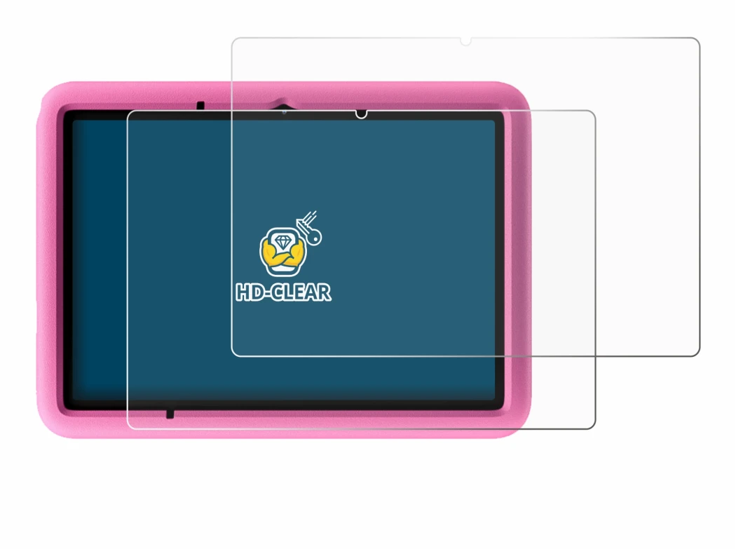 Immagine del dispositivo Blackview Tab A6 Kids con un'ampia varietà di protezioni per lo schermo.