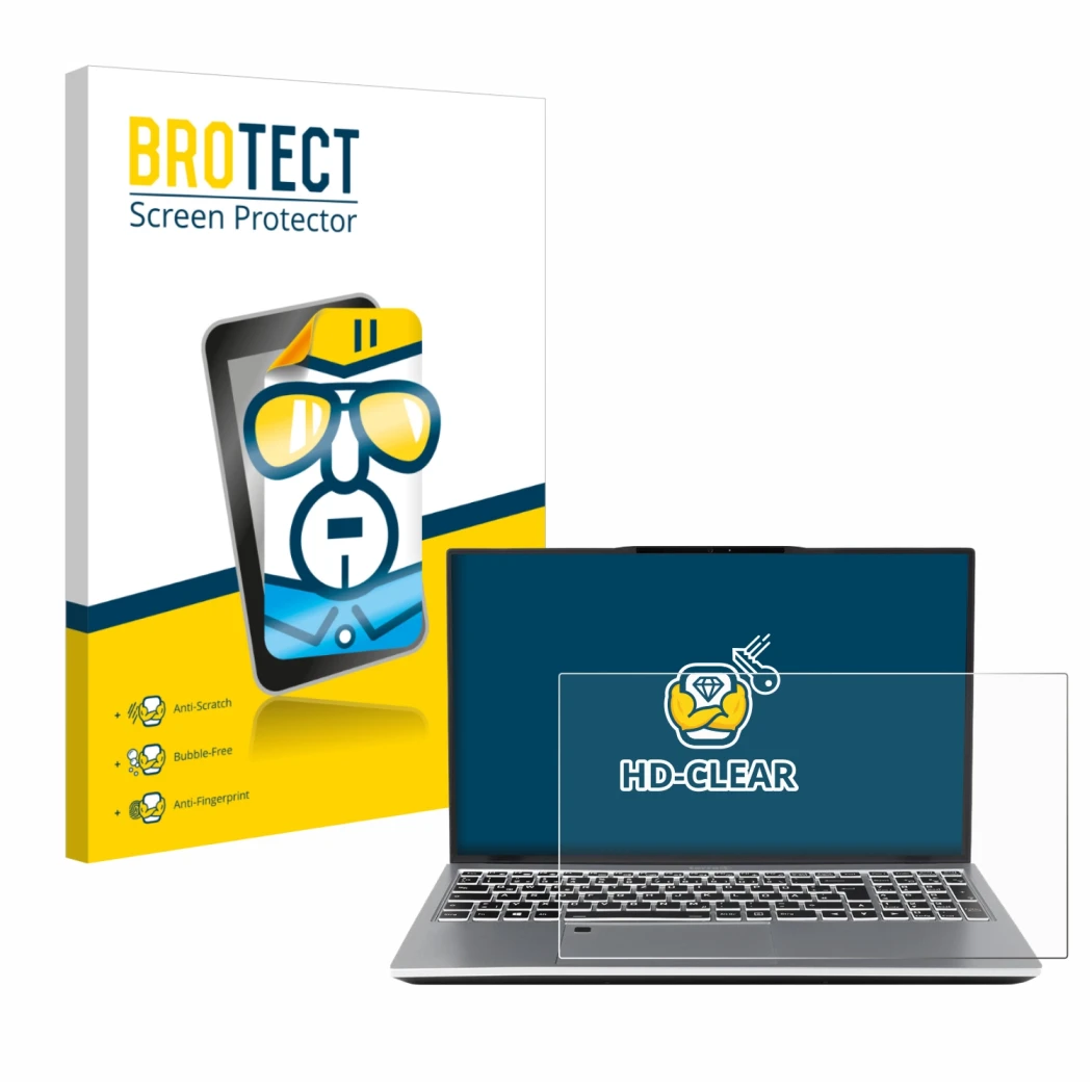 Parte frontale di una confezione del prodotto con il logo del marchio BROTECT. Accanto è raffigurato il dispositivo terra Mobi