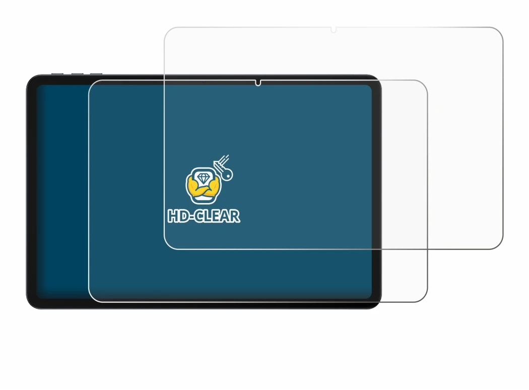 Immagine del dispositivo Doogee U12 con un'ampia varietà di protezioni per lo schermo.