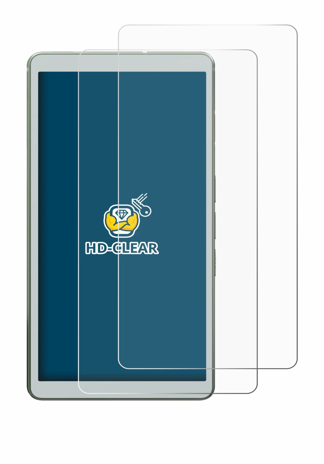 Immagine del dispositivo Viwoods AiPaper Reader con un'ampia varietà di protezioni per lo schermo.