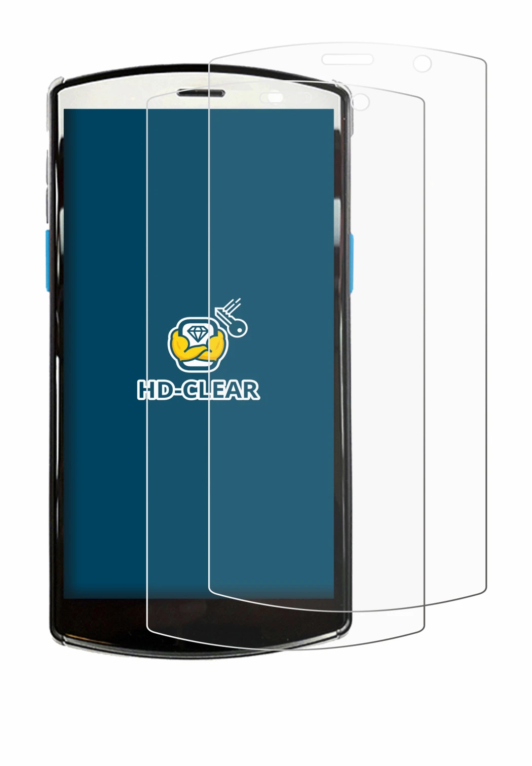 Immagine del dispositivo Unitech EA510 con un'ampia varietà di protezioni per lo schermo.