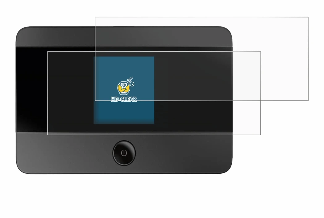 Immagine del dispositivo TP-Link M7350 con un'ampia varietà di protezioni per lo schermo.
