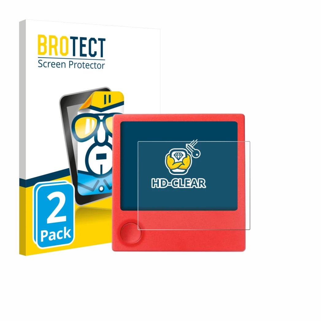 Parte frontale di una confezione del prodotto con il logo del marchio BROTECT. Accanto è raffigurato il dispositivo PicPak E-I