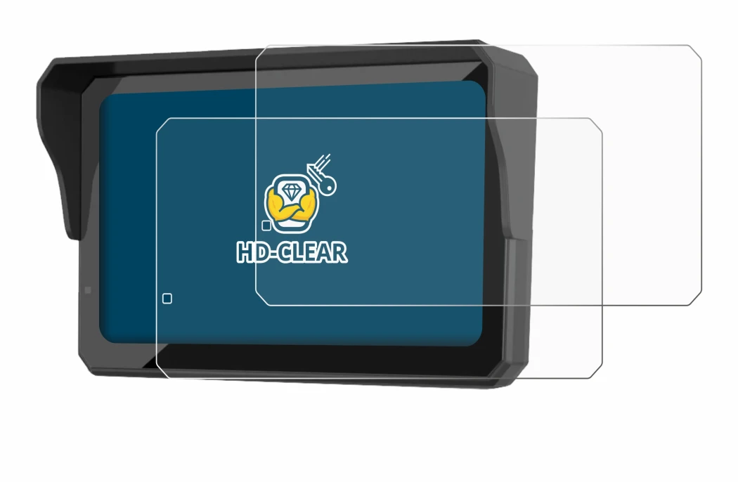 Immagine del dispositivo Carpuride W602S Pro con un'ampia varietà di protezioni per lo schermo.