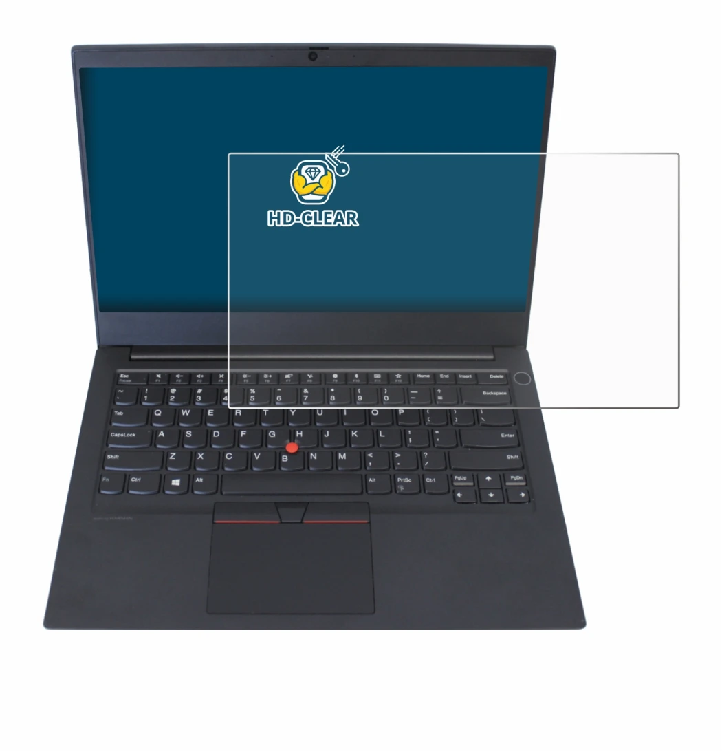 Immagine del dispositivo Lenovo ThinkPad E14 Gen 1 con un'ampia varietà di protezioni per lo schermo.