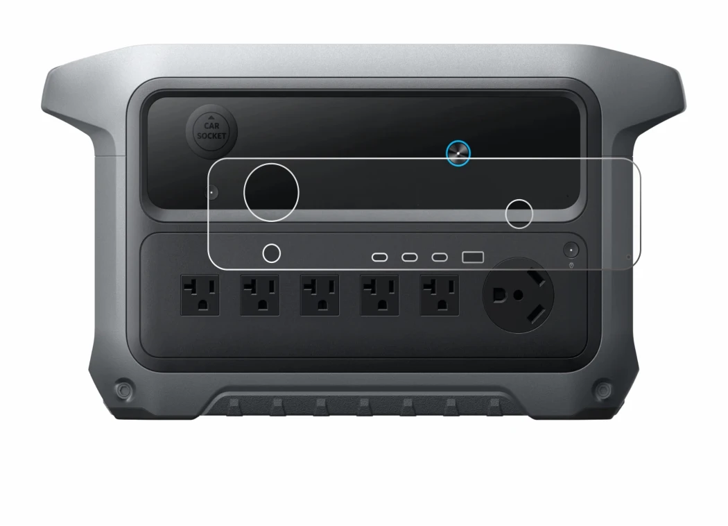 Immagine del dispositivo Anker SOLIX C2000 Gen 2 con un'ampia varietà di protezioni per lo schermo.