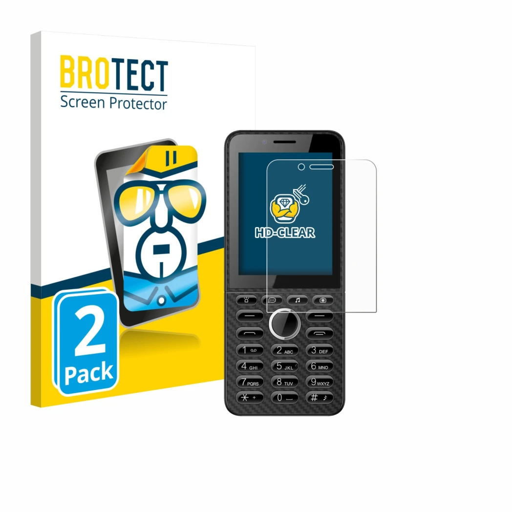 Parte frontale di una confezione del prodotto con il logo del marchio BROTECT. Accanto è raffigurato il dispositivo Energizer