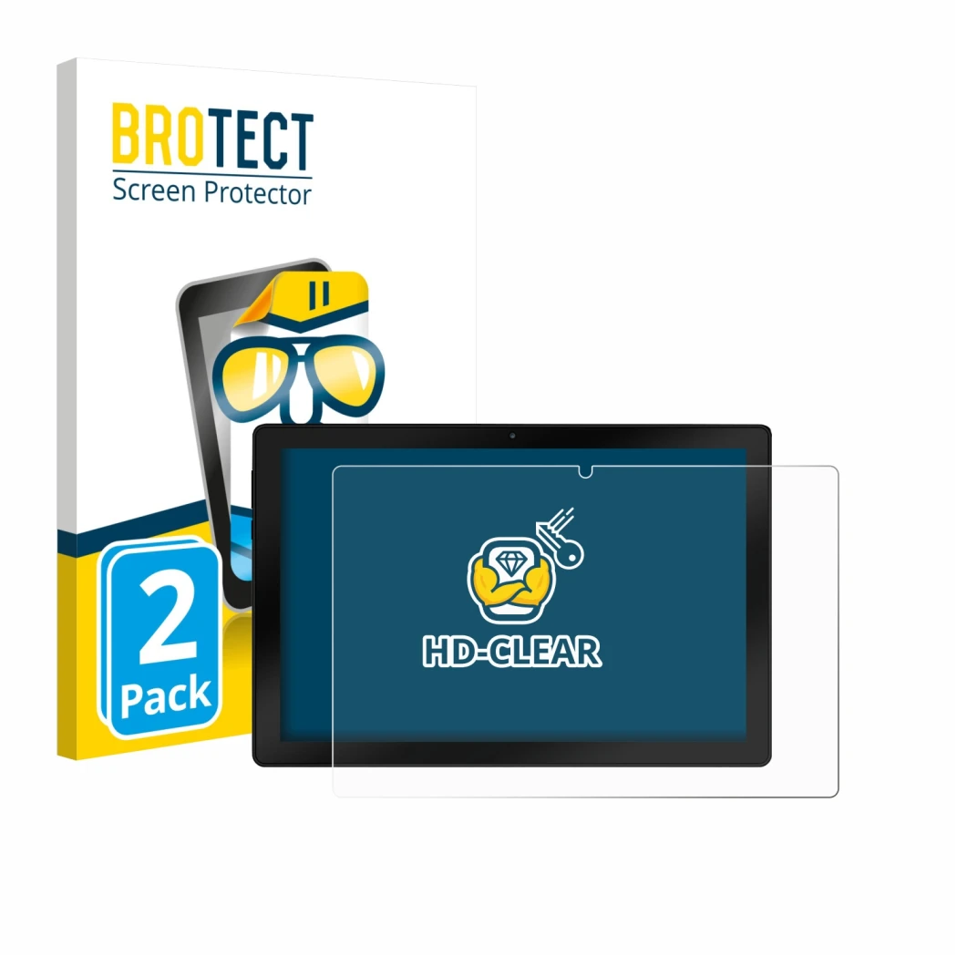 Parte frontale di una confezione del prodotto con il logo del marchio BROTECT. Accanto è raffigurato il dispositivo Wqplo WPLA