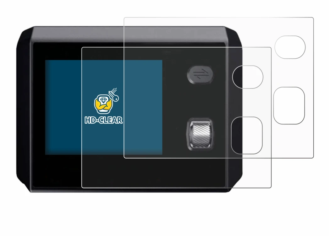 Immagine del dispositivo SkyRC MC5000 con un'ampia varietà di protezioni per lo schermo.