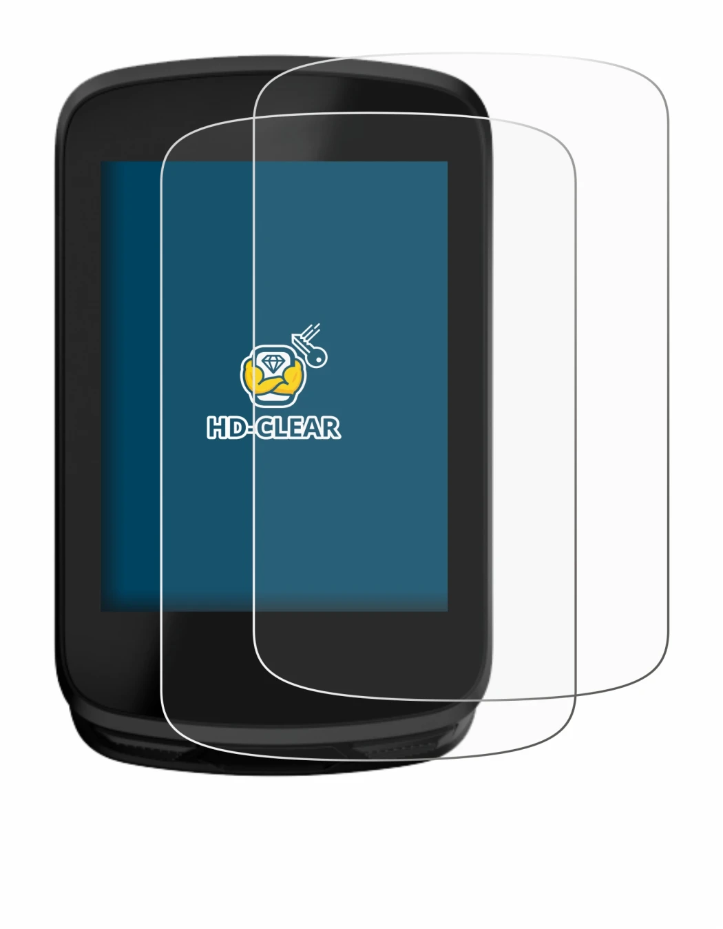 Immagine del dispositivo Magene C606 V2 con un'ampia varietà di protezioni per lo schermo.