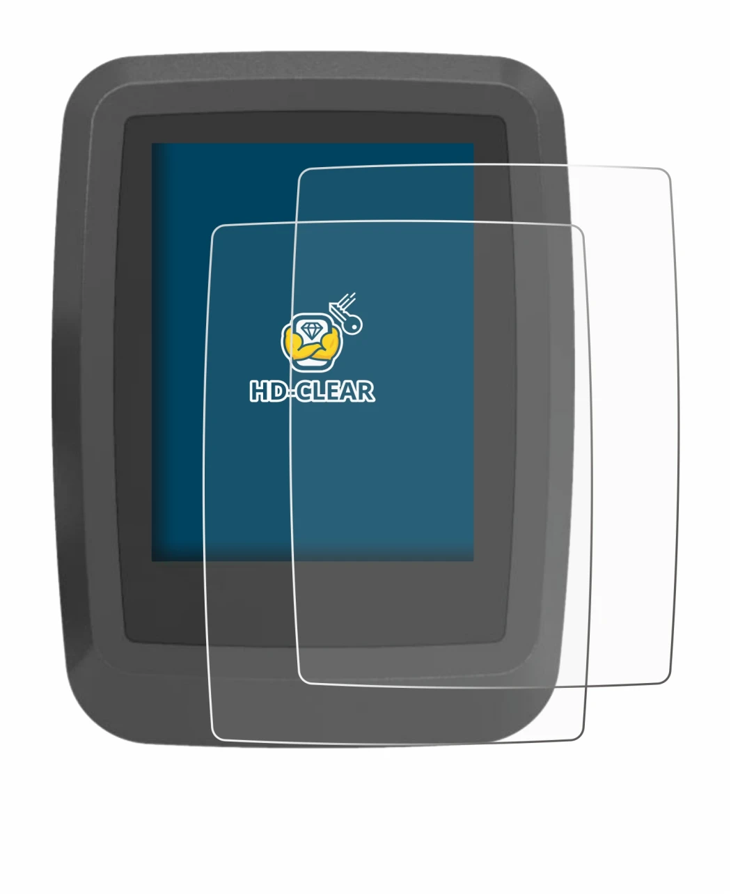 Immagine del dispositivo Ananda D16 TFT-Display con un'ampia varietà di protezioni per lo schermo.
