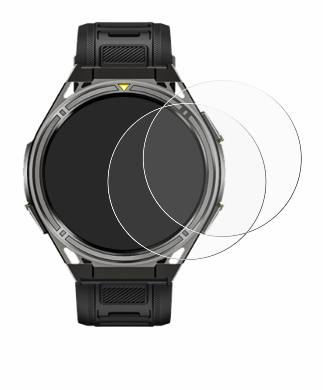 Immagine del dispositivo Cubot GT5 con un'ampia varietà di protezioni per lo schermo.