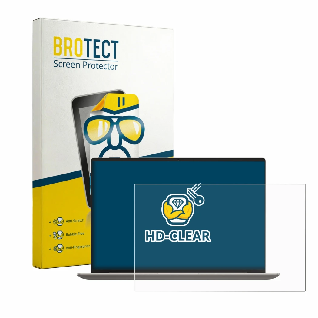 Parte frontale di una confezione del prodotto con il logo del marchio BROTECT. Accanto è raffigurato il dispositivo Honor Magi