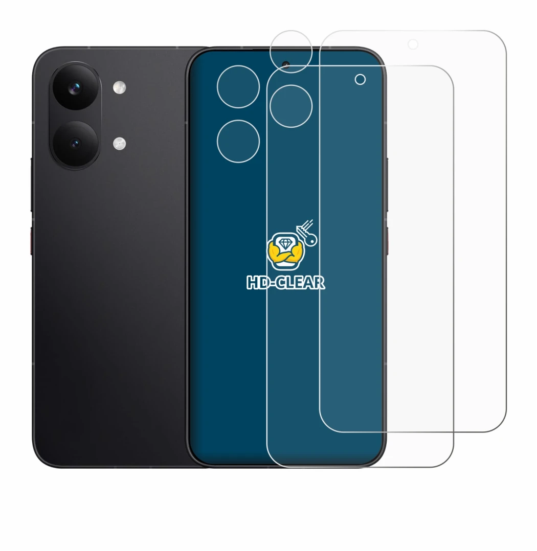 Immagine del dispositivo Xiaomi Poco X8 Pro Max (Fronte+Fotocamera) con un'ampia varietà di protezioni per lo schermo.