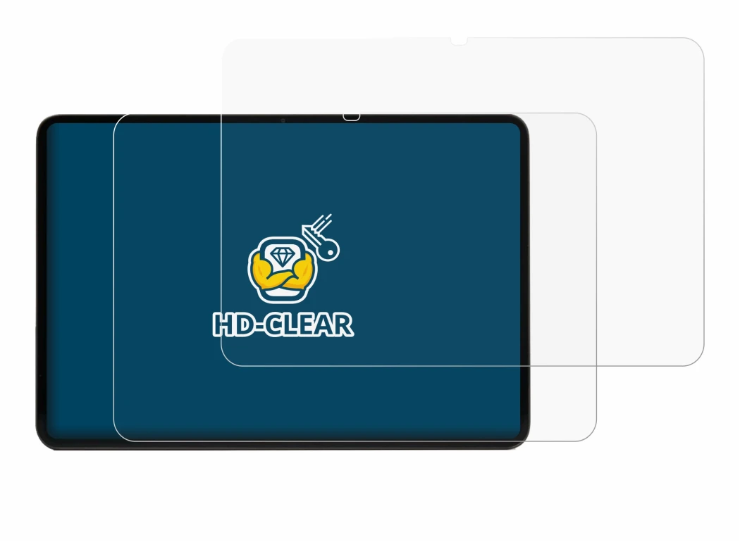 Immagine del dispositivo RedMagic Gaming Tablet 5 Pro con un'ampia varietà di protezioni per lo schermo.