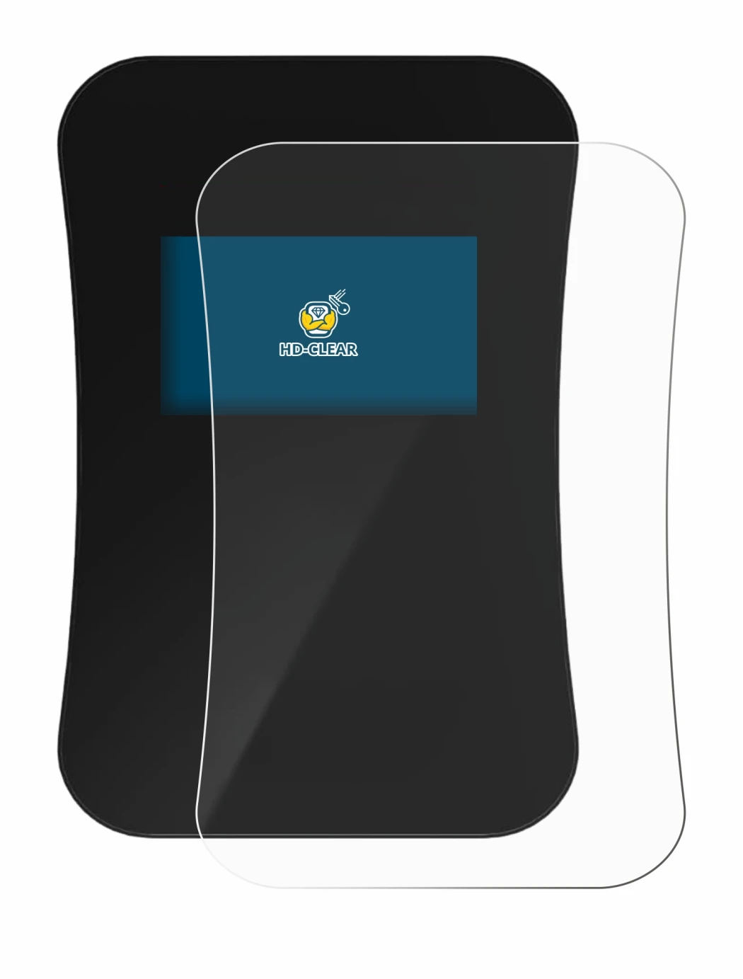 Immagine del dispositivo DaheimLaden Touch Pro con un'ampia varietà di protezioni per lo schermo.