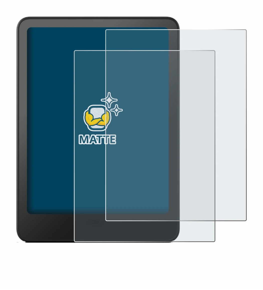 Immagine del dispositivo Amazon Kindle Paperwhite 2012 con un'ampia varietà di protezioni per lo schermo.