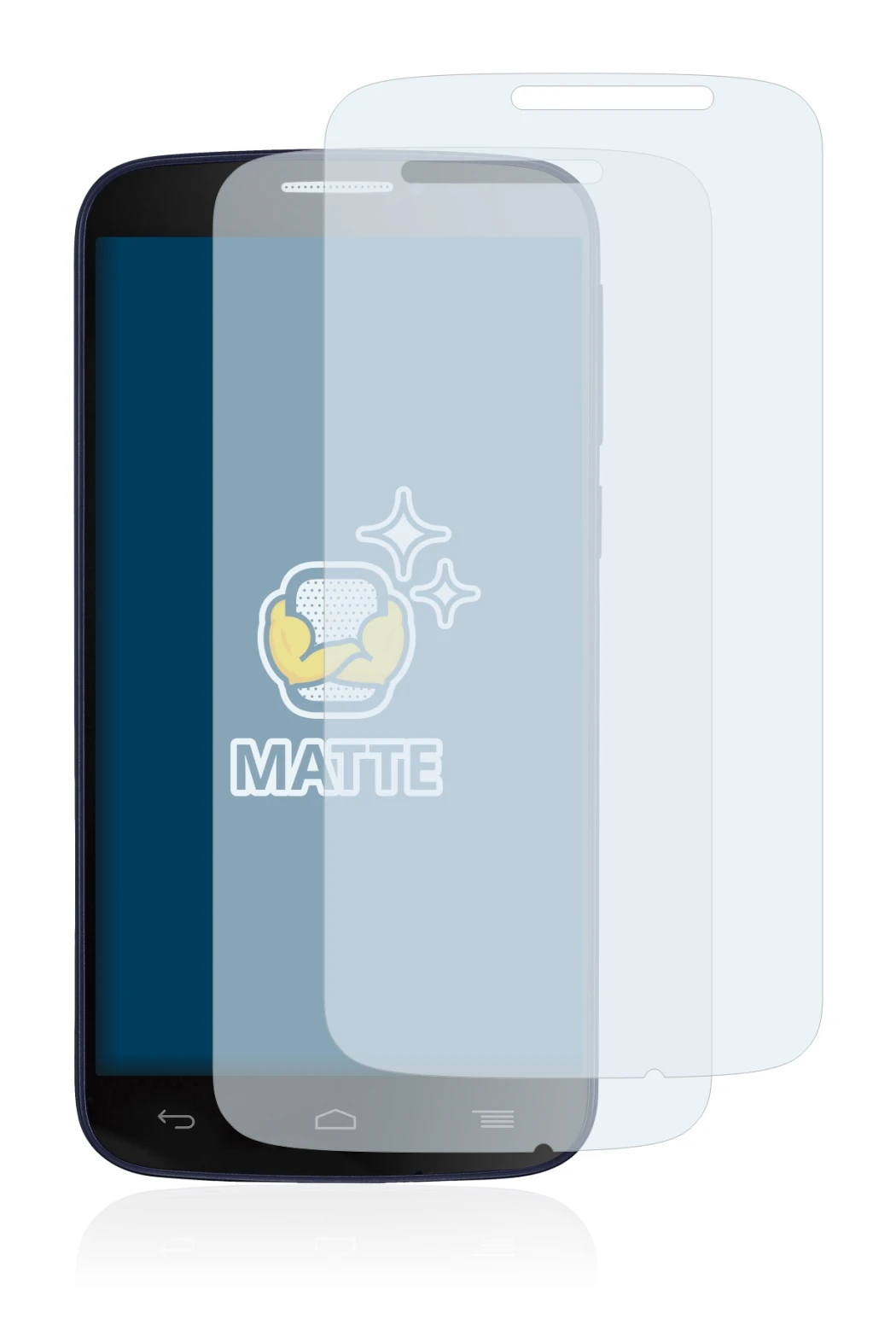 Immagine del dispositivo Alcatel One Touch Pop C7 7040E con un'ampia varietà di protezioni per lo schermo.