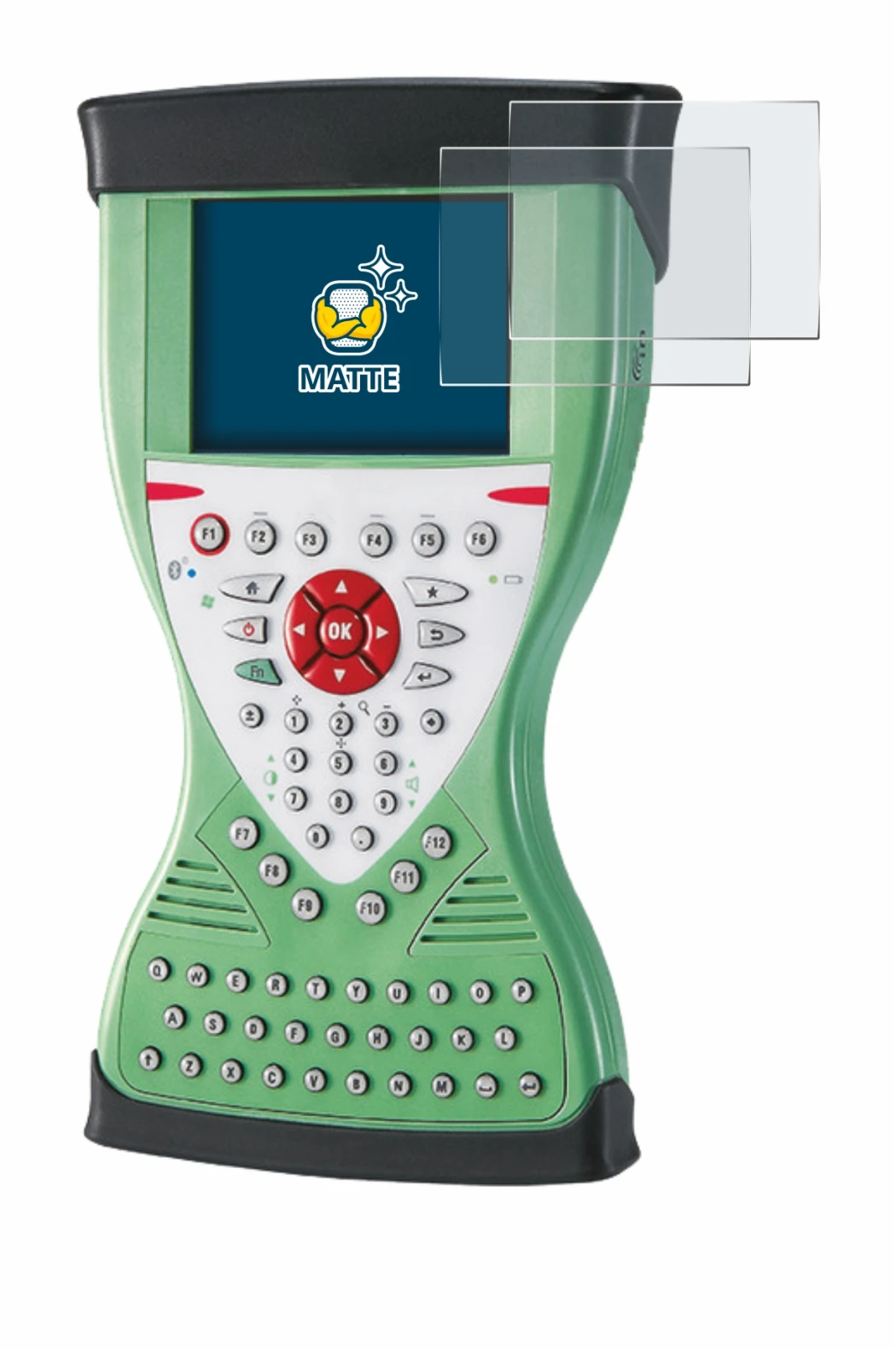 Immagine del dispositivo Leica Viva Controller CS15 con un'ampia varietà di protezioni per lo schermo.
