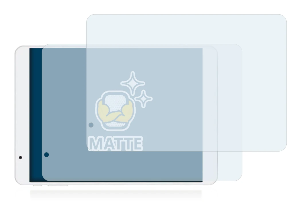Immagine del dispositivo Teclast X89HD con un'ampia varietà di protezioni per lo schermo.