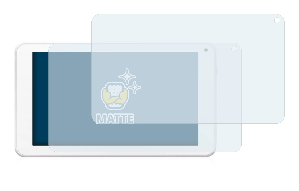 Immagine del dispositivo BigBen Unity Tab 7 con un'ampia varietà di protezioni per lo schermo.