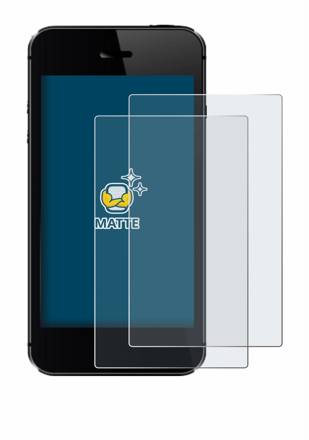 Immagine del dispositivo con un'ampia varietà di protezioni per lo schermo.