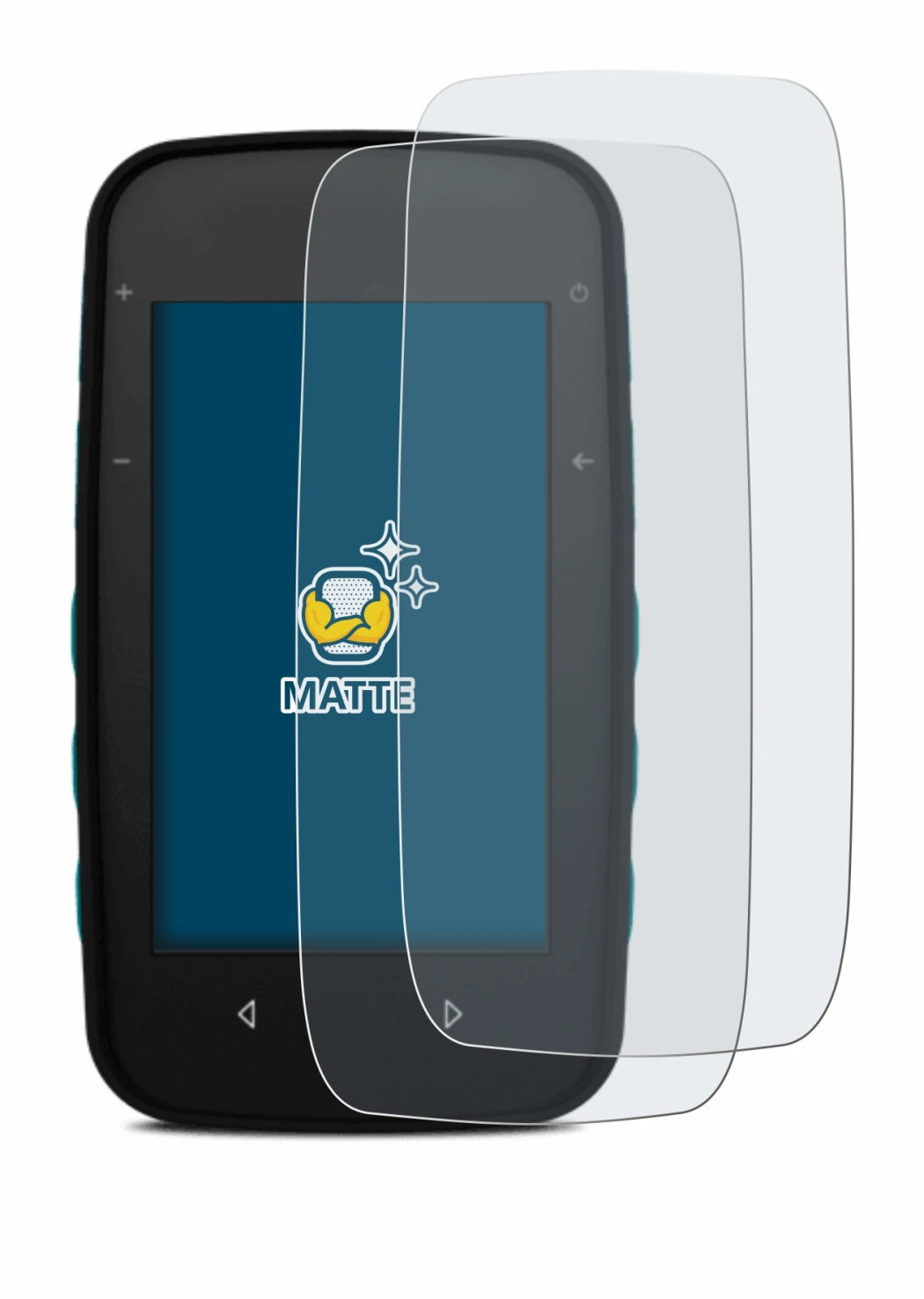 Immagine del dispositivo CompeGPS TwoNav Cross con un'ampia varietà di protezioni per lo schermo.