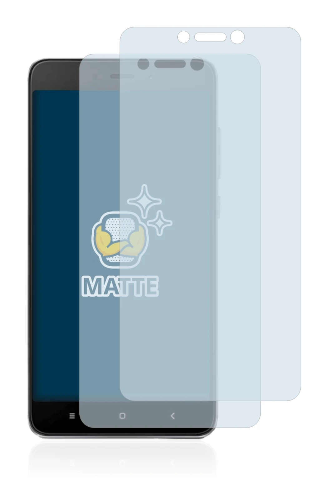 Immagine del dispositivo Xiaomi Redmi Note 4 con un'ampia varietà di protezioni per lo schermo.