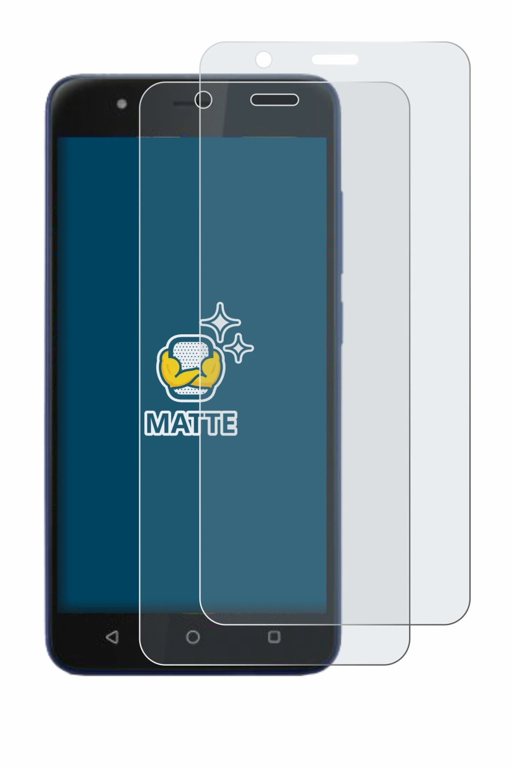 Immagine del dispositivo Gigaset GS270 plus con un'ampia varietà di protezioni per lo schermo.