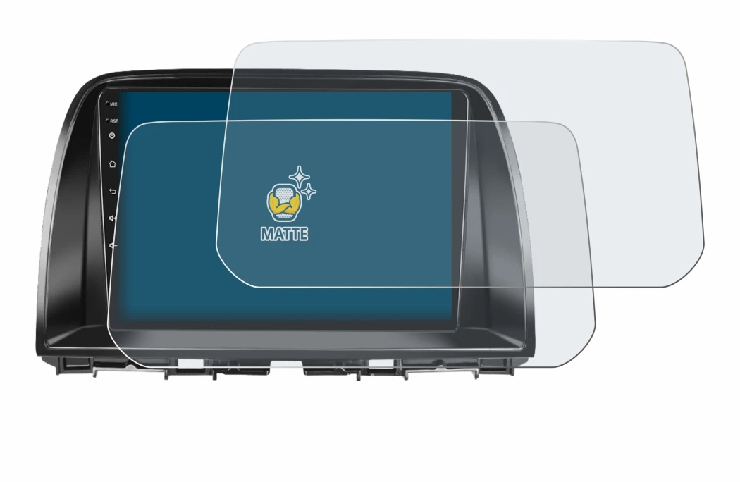 Immagine del dispositivo Mazda CX-5 2017 Infotainment System con un'ampia varietà di protezioni per lo schermo.