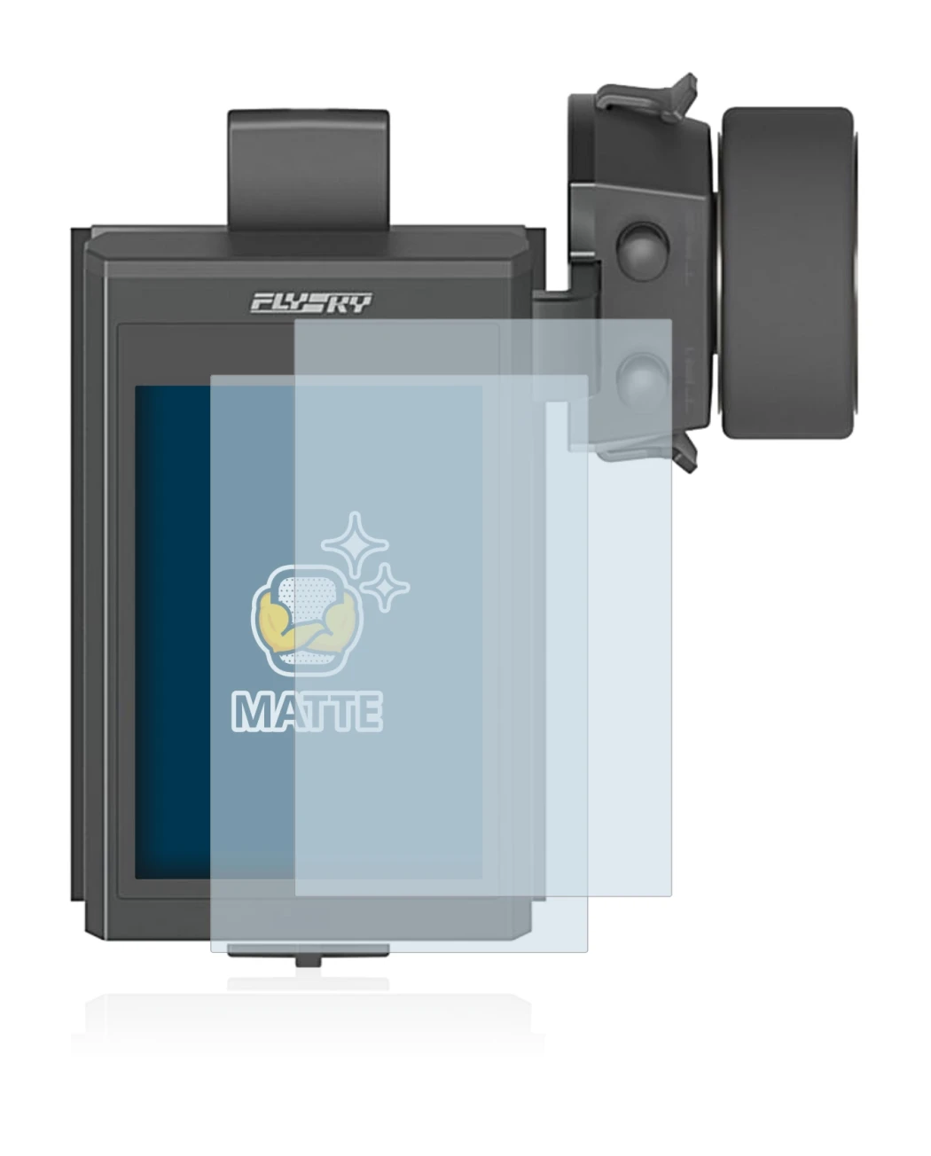 Immagine del dispositivo FlySky FS-NB4 con un'ampia varietà di protezioni per lo schermo.