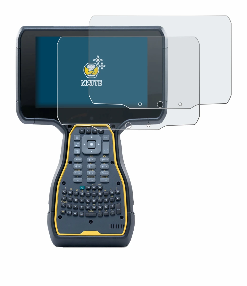 Immagine del dispositivo Trimble TSC7 Controller con un'ampia varietà di protezioni per lo schermo.