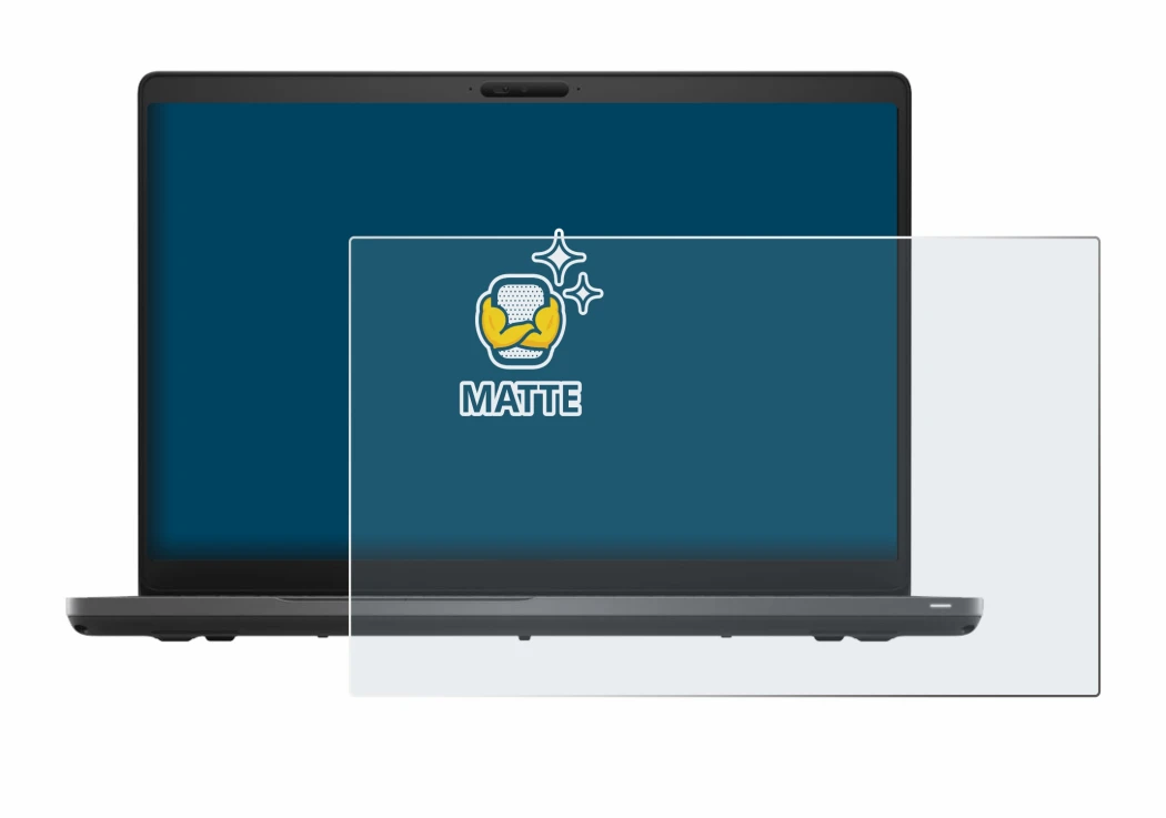 Immagine del dispositivo Dell Latitude 5500 con un'ampia varietà di protezioni per lo schermo.