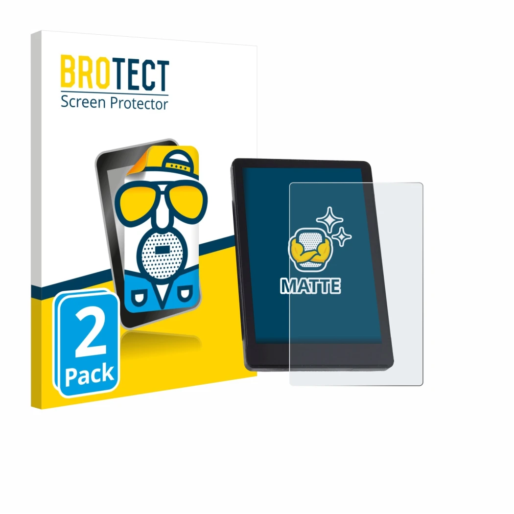 Parte frontale di una confezione del prodotto con il logo del marchio BROTECT. Accanto è raffigurato il dispositivo BMZ DS103 