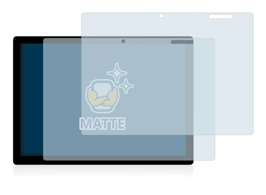 Immagine del dispositivo Chuwi UBook X con un'ampia varietà di protezioni per lo schermo.