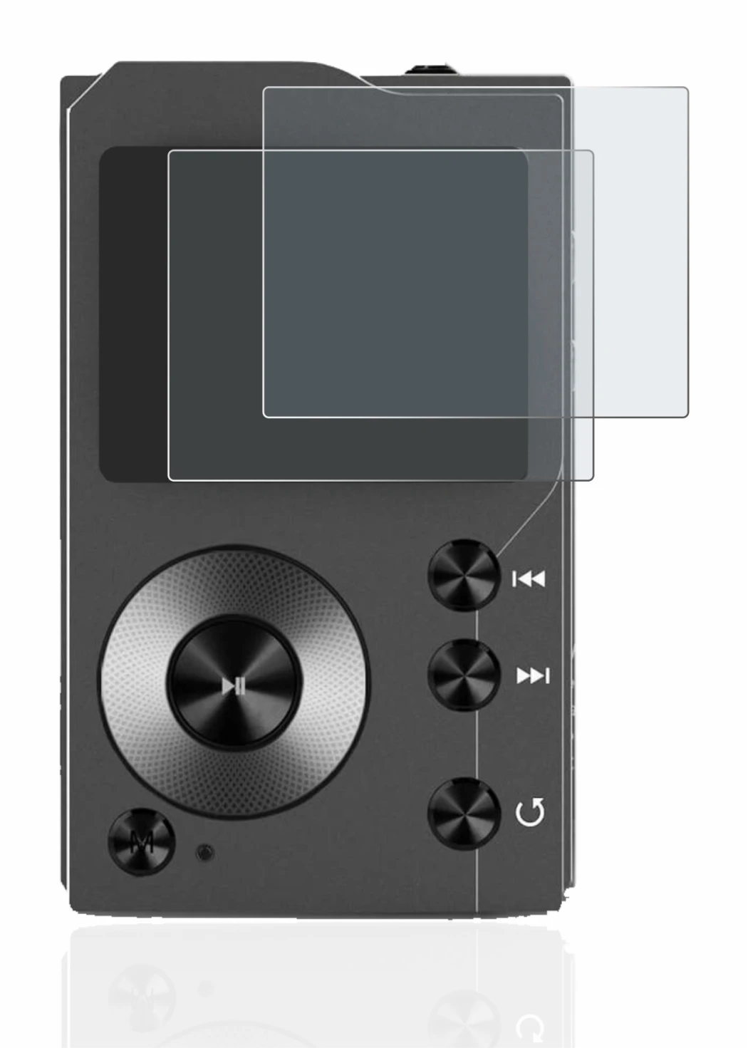 Immagine del dispositivo Surfans F20 con un'ampia varietà di protezioni per lo schermo.