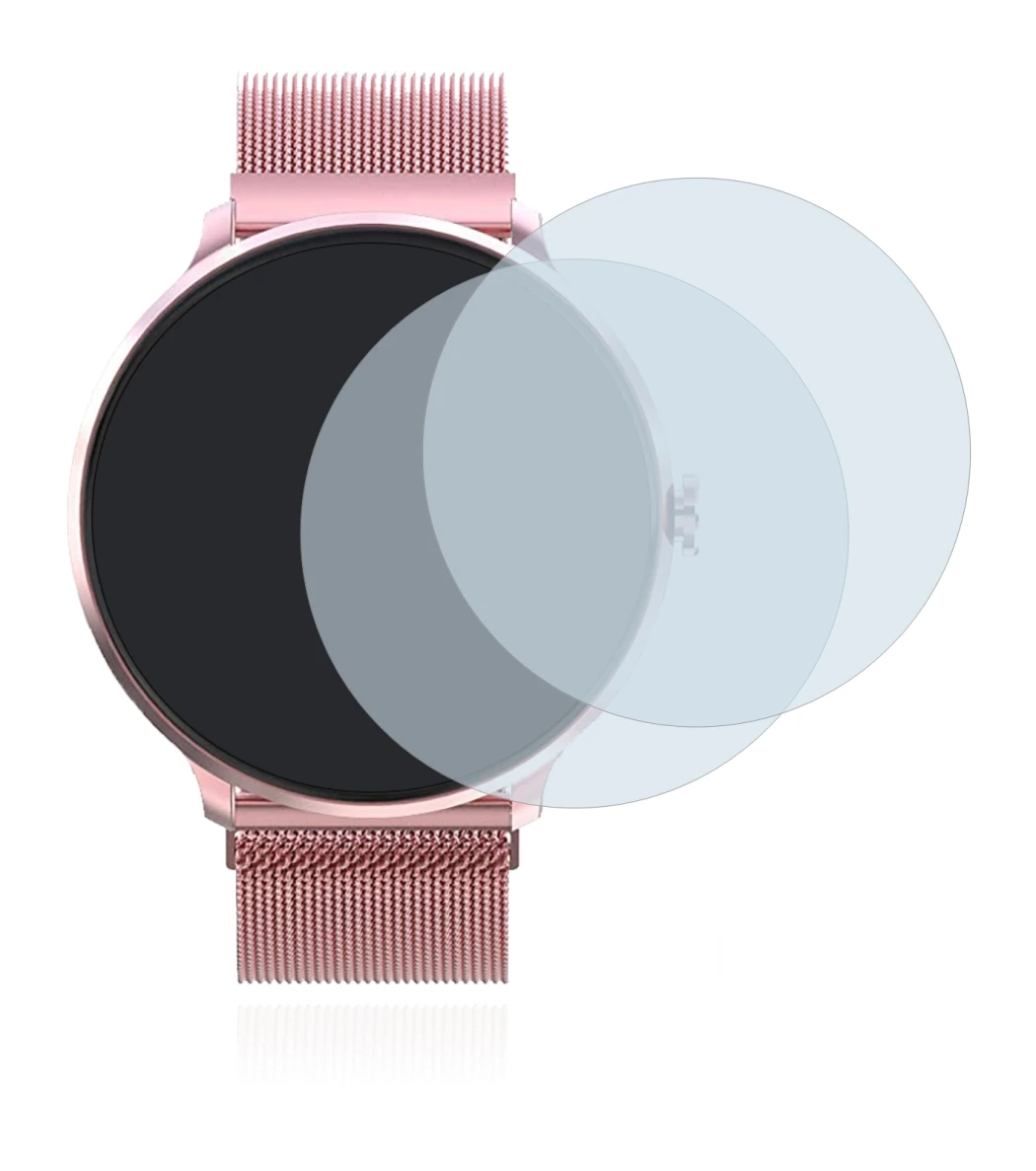 Immagine del dispositivo Bebinca Smartwatch con un'ampia varietà di protezioni per lo schermo.