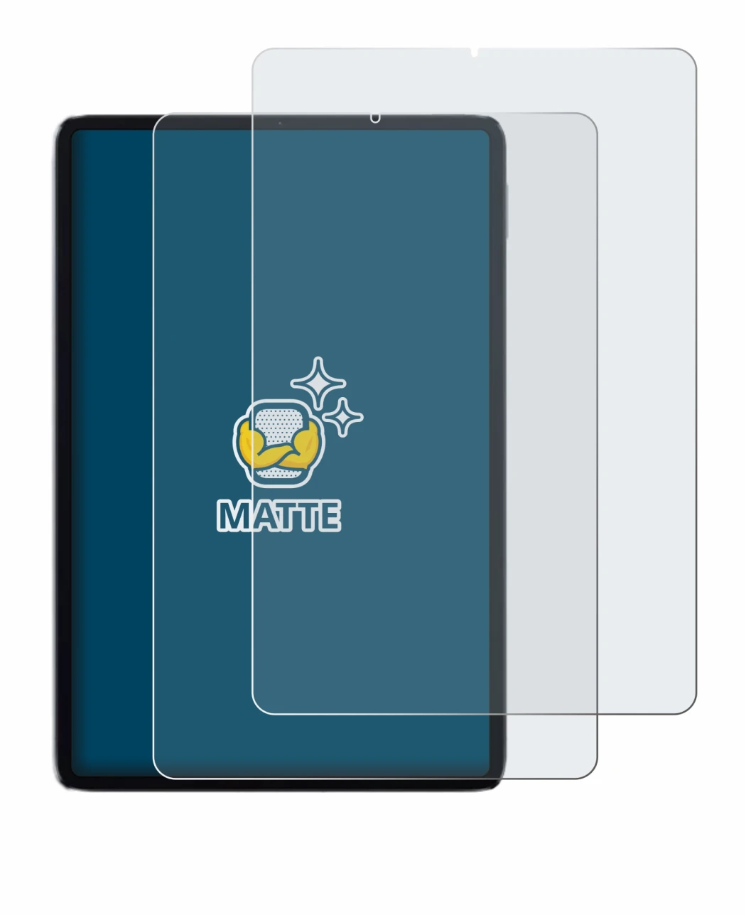 Immagine del dispositivo Xiaomi Mi Pad 5 con un'ampia varietà di protezioni per lo schermo.