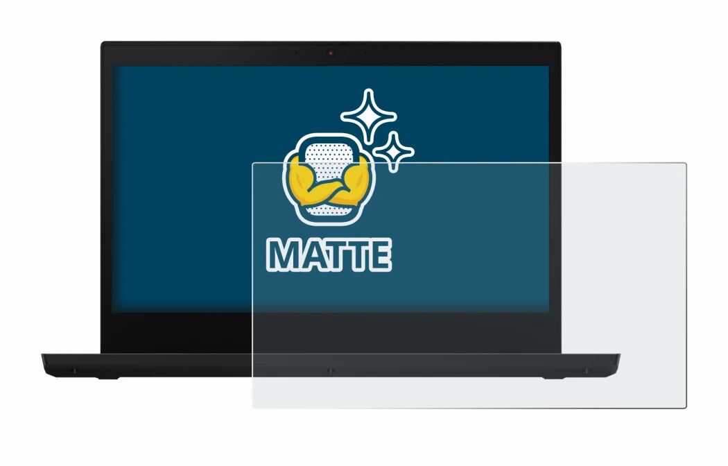 Immagine del dispositivo Lenovo ThinkPad L14 Gen 2 con un'ampia varietà di protezioni per lo schermo.