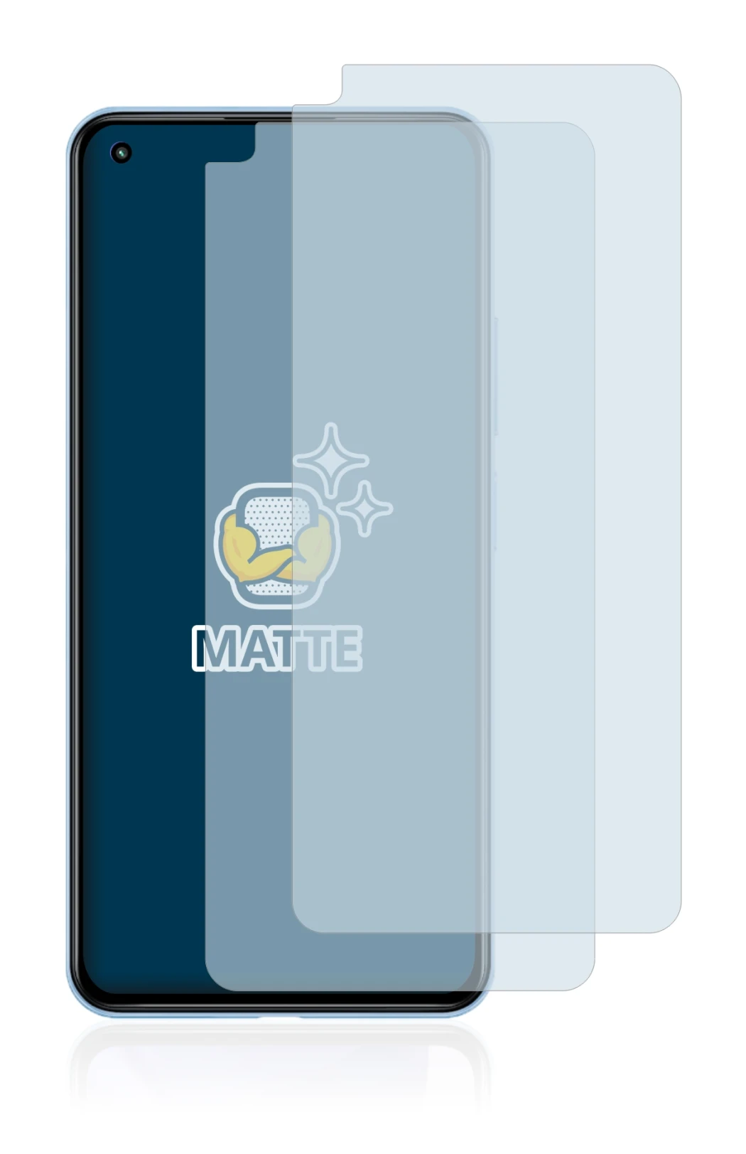 Immagine del dispositivo Xiaomi 11 Lite 5G NE con un'ampia varietà di protezioni per lo schermo.