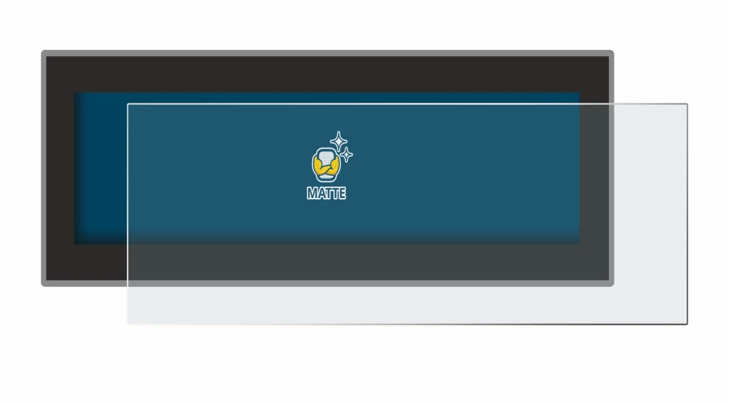 Immagine del dispositivo Porsche Taycan 2021 PCM 6.0 con un'ampia varietà di protezioni per lo schermo.