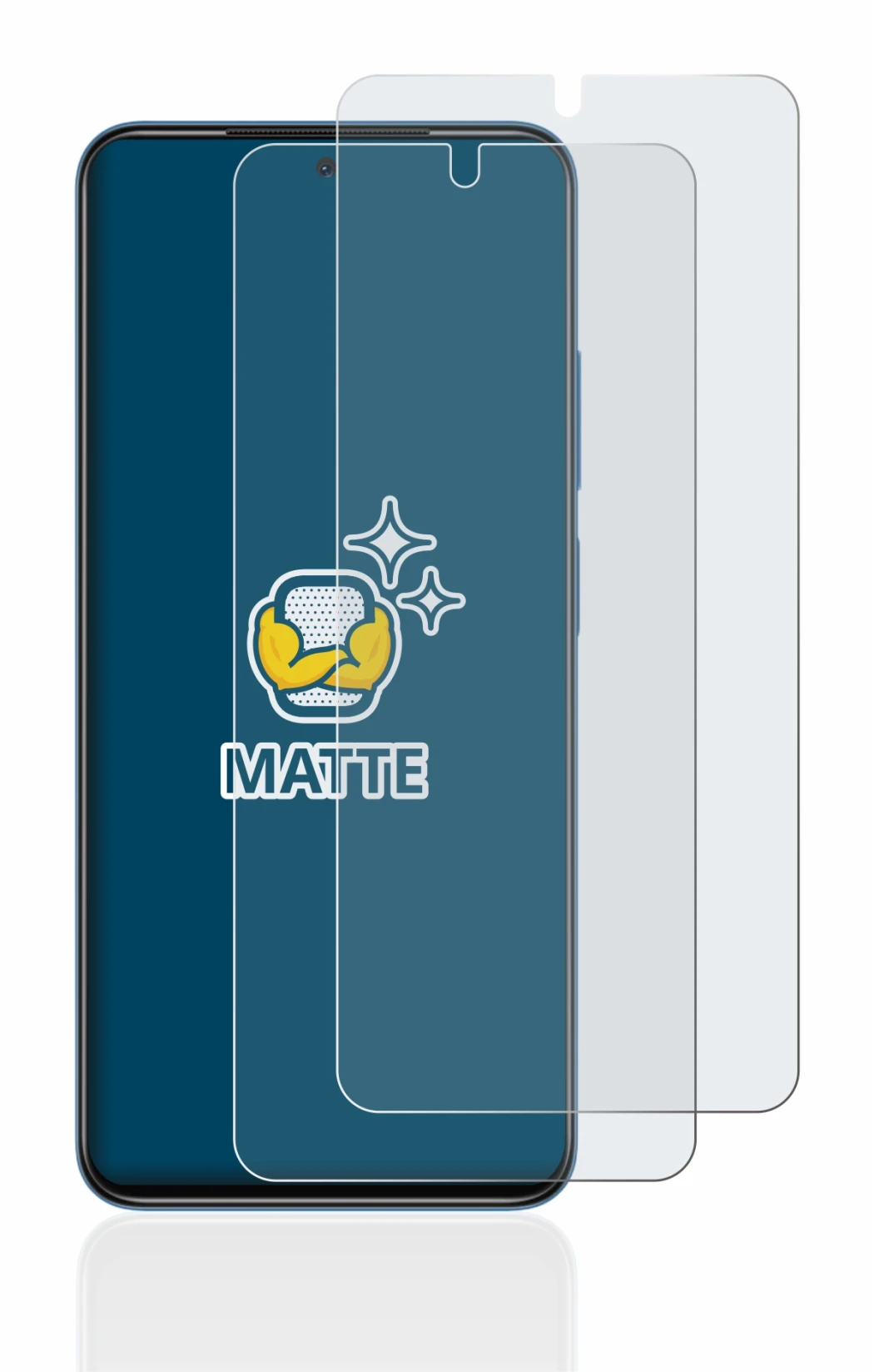 Immagine del dispositivo Xiaomi Redmi Note 11S con un'ampia varietà di protezioni per lo schermo.