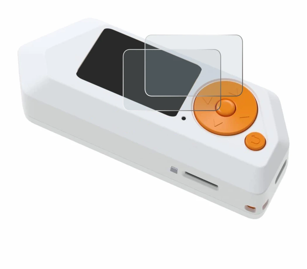 Immagine del dispositivo Flipper Zero FZ.1 con un'ampia varietà di protezioni per lo schermo.